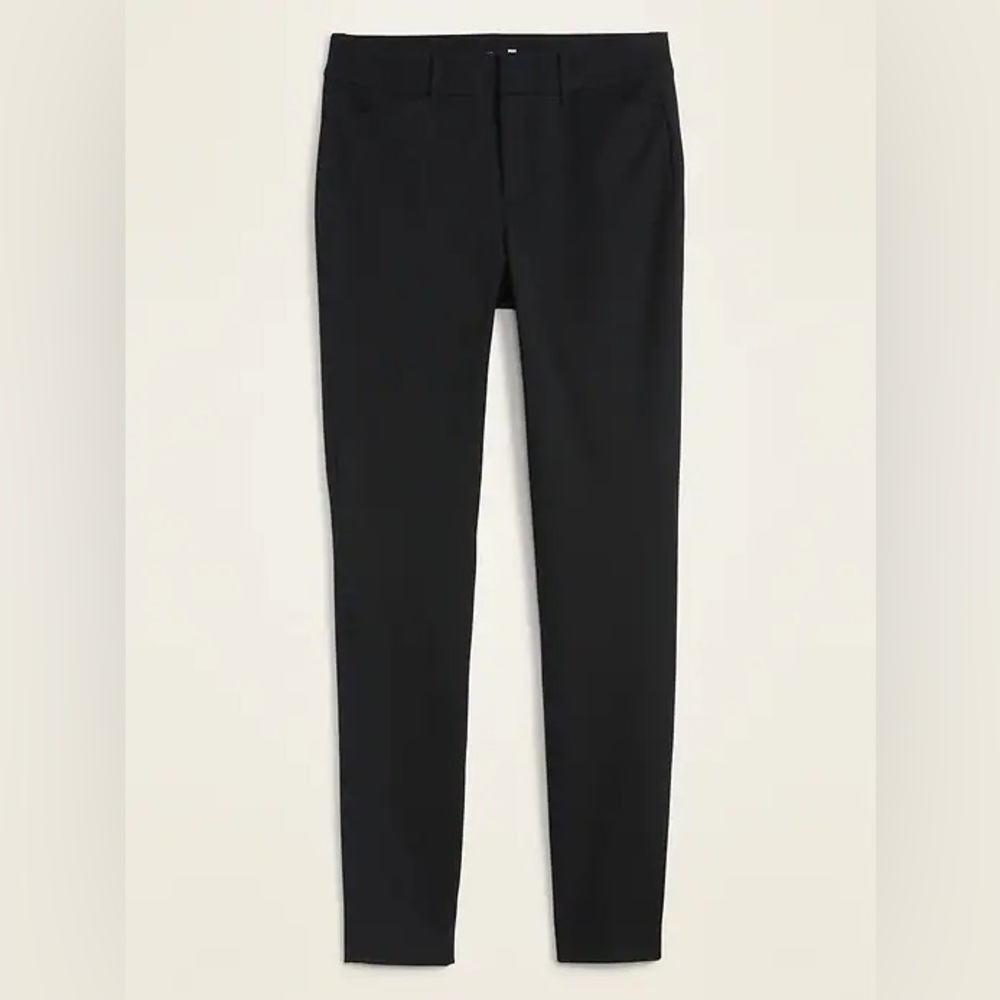 Old Navy - High-Rise Pixie Skinny Pants - Black (XL - 16)